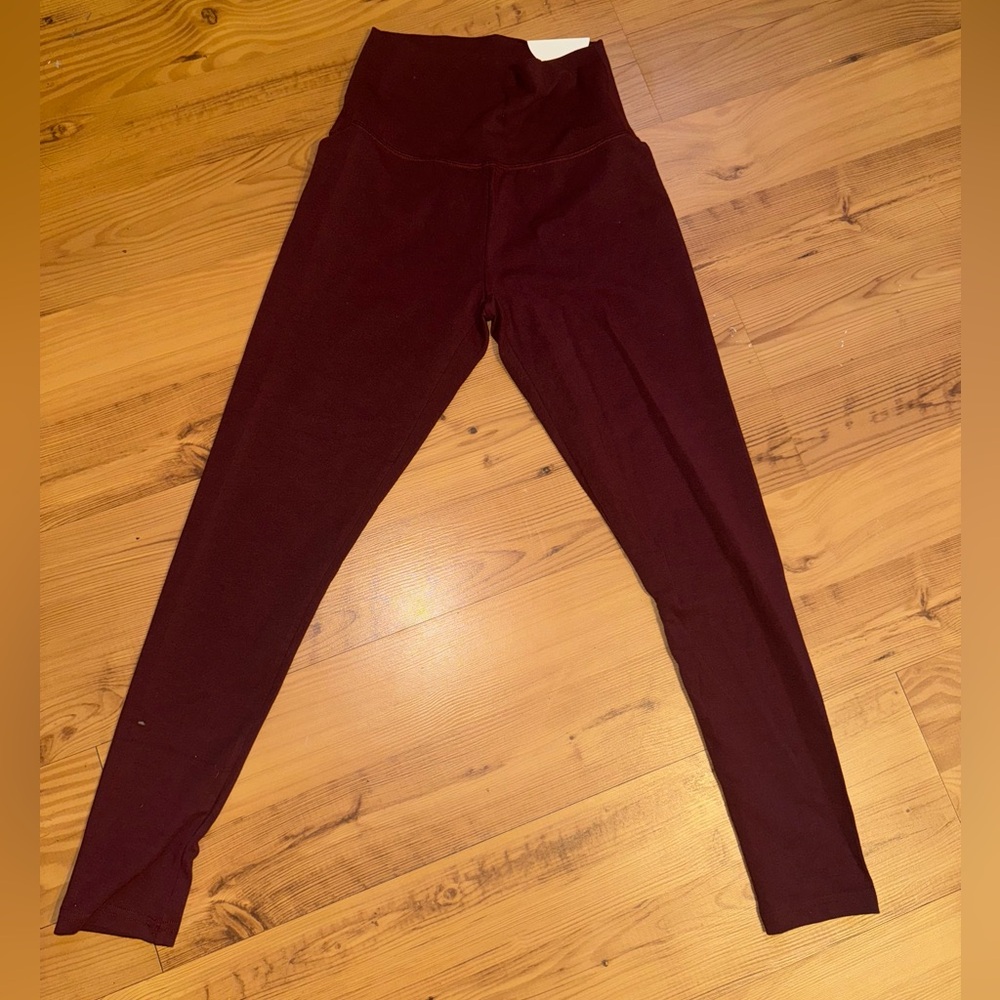 Maroon Leggings